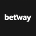 Betway logo in white text on a black background in 4K HD quality